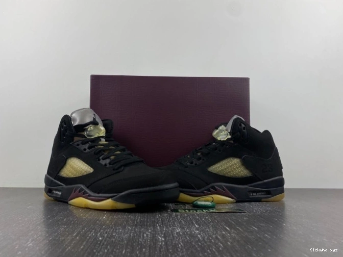 Air FD1330-001 x Black Jordan 5 Ma Maniere A 0823